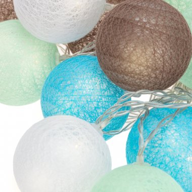 Качественная картинка Тайские фонарики Пудра Neon-Night 3,5м, проз.ПВХ, IP20, 10LED, т.белый, батарейки 2*АА (нет)