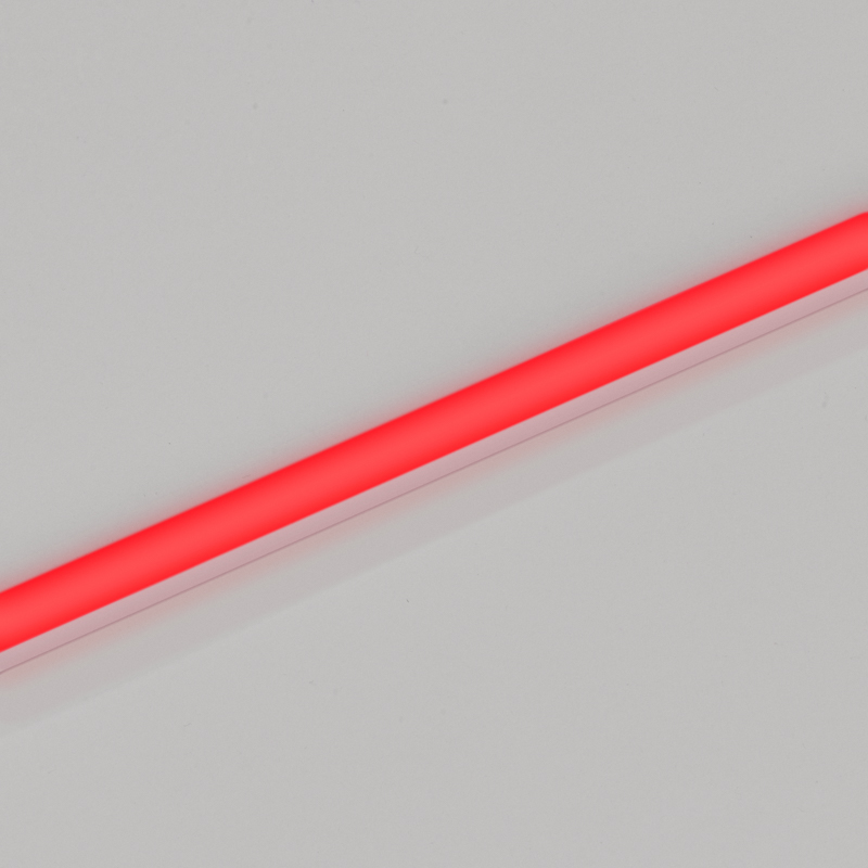 Качественная картинка Гибкий неон NEON-NIGHT 8х16мм односторонний 120 LED/м КРАСНЫЙ 230В бухта 100м