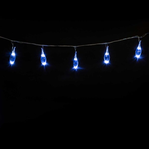 Светодиодная гирлянда Laitcom "Капли", 24V, 16 Led, IP44, белый Качественная картинка Светодиодная гирлянда Laitcom "Капли", 24V, 16 Led, IP44, белый
