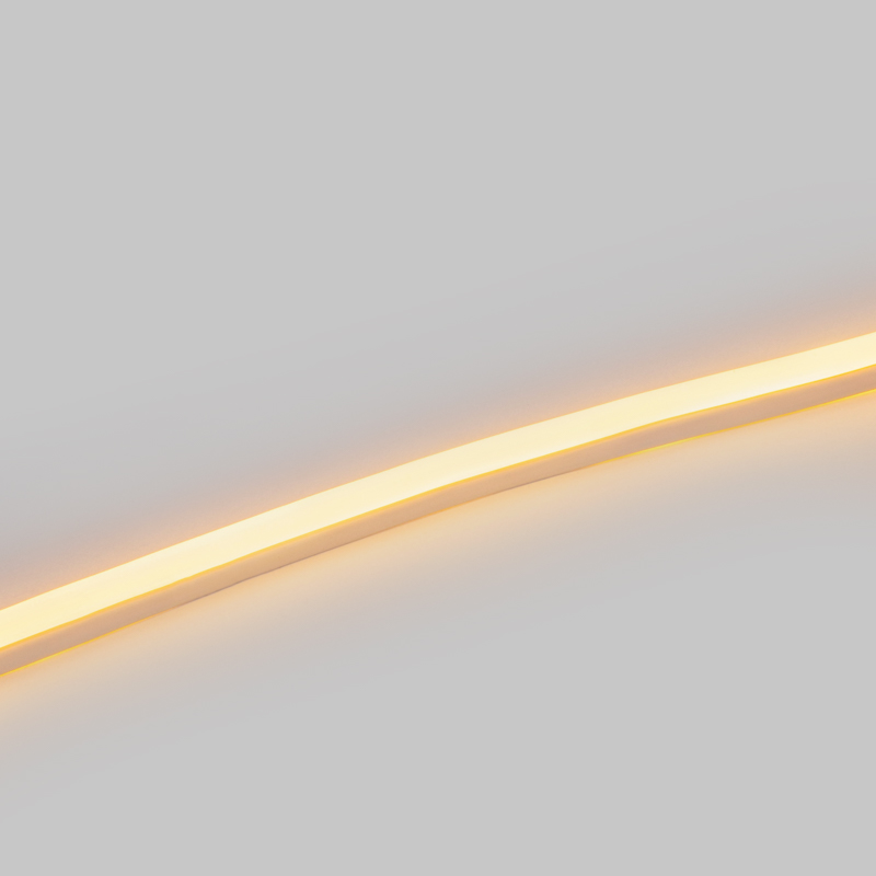Качественная картинка Гибкий неон NEON-NIGHT 15х26мм односторонний 120 LED/м ТЕПЛЫЙ БЕЛЫЙ 230В бухта 50м