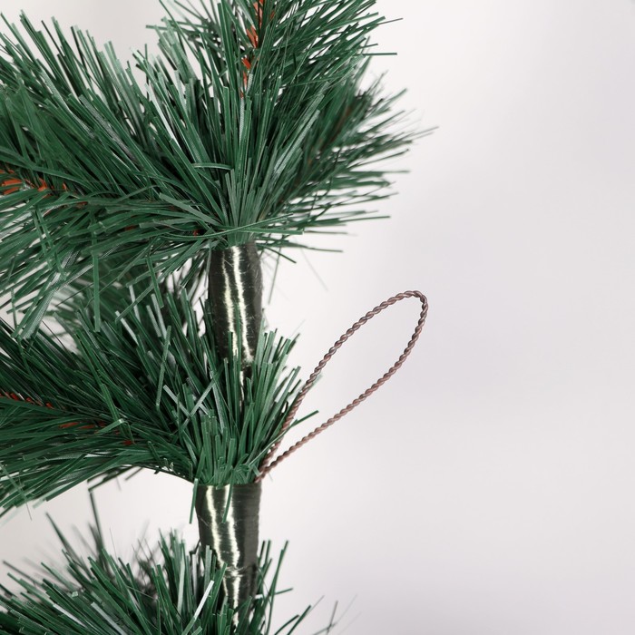 Качественная картинка Ель искусственная "Настенная" 120 см, d нижнего яруса 76 см, 183 ветки