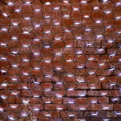 Cветодиодная cеть NEON-NIGHT 2x1,5м БЕЛЫЙ черный каучук IP67 постоянное свечение 230В
