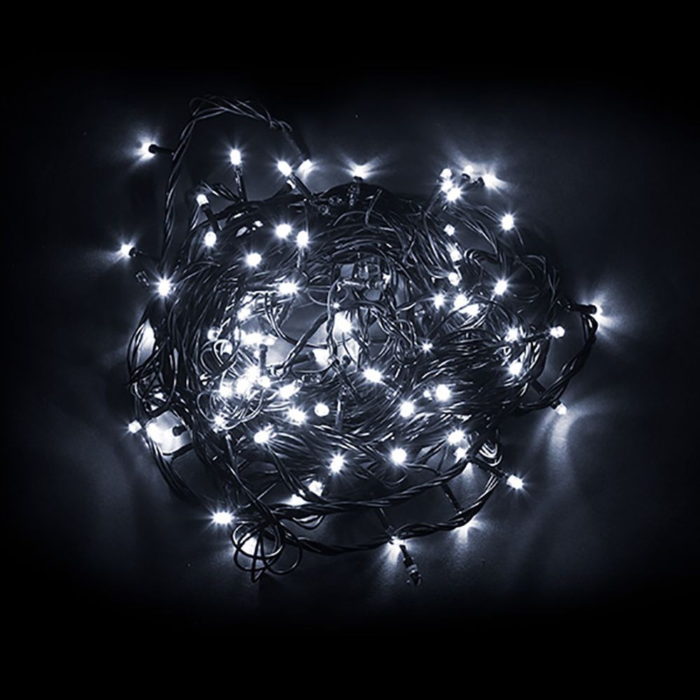 Качественная картинка Светодиодная гирлянда Feron CL08, 230V, 600 LED 60м, 5000K,  IP44,  шнур 3м