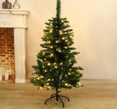 Ёлка Эксклюзив фибро зеленая классика 120 см 212 веток мод. AG20