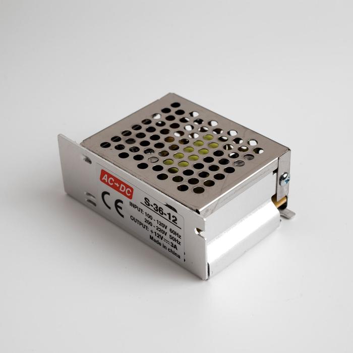 Качественная картинка Блок питания URM для светодиодной ленты 12 В, 36 Вт, IP20