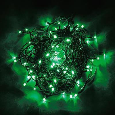 Светодиодная гирлянда Feron CL05, 230V  100 LED 10м, зеленый, IP 20,  шнур 1.5м