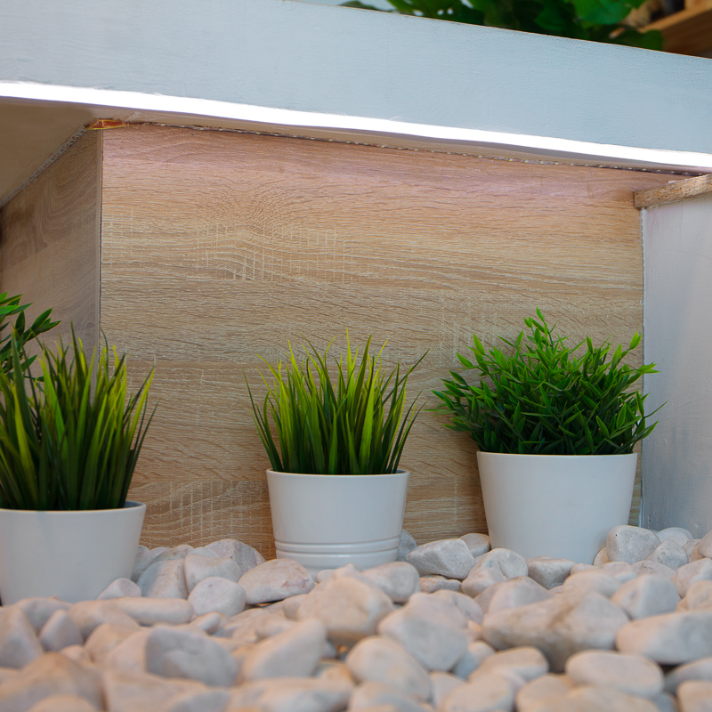 Качественная картинка Гибкий неон NEON-NIGHT LED SMD 8х16 мм, односторонний, белый, 120 LED/м, 5 м