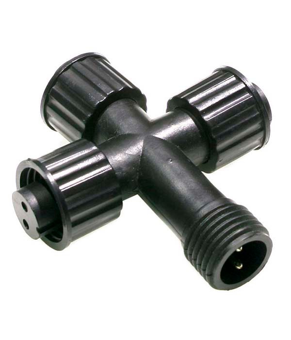 04-054 Разветвитель на 3, черный провод Качественная картинка 04-054 Разветвитель на 3, черный провод