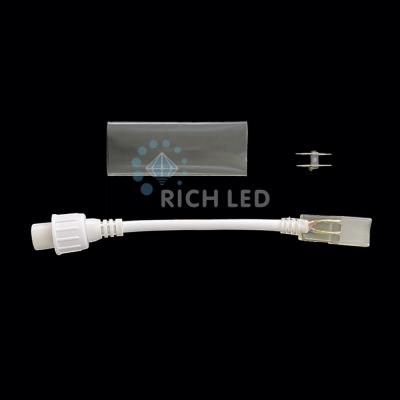 Переходник Rich LED для соединения гибкого неона и любой продукции Rich LED 2 pin
