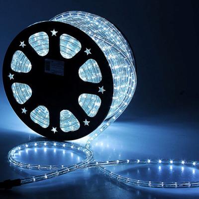 Дюралайт круглый Laitcom 13мм, фиксинг, к.р. 2м, 36 led/m,  белый