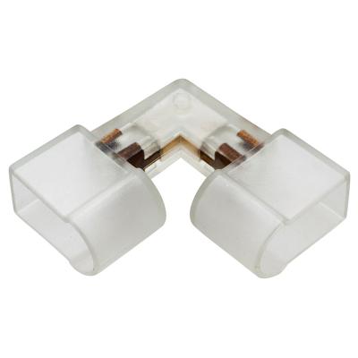 Коннектор Neon-Night для гибкого неона 12х22мм, внутренний угол (без игл)