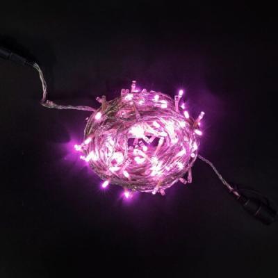 Светодиодная нить Laitcom с возможностью динамики, 20м, 200 LED, 24V, проз.пр., светло роз