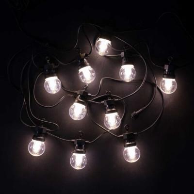 Светодиодная гирлянда Laitcom, 5м, 10 led, 24V, 50 мм, прозрачная колба, белый Светодиодная гирлянда Laitcom, 5м, 10 led, 24V, 50 мм, прозрачная колба, белый