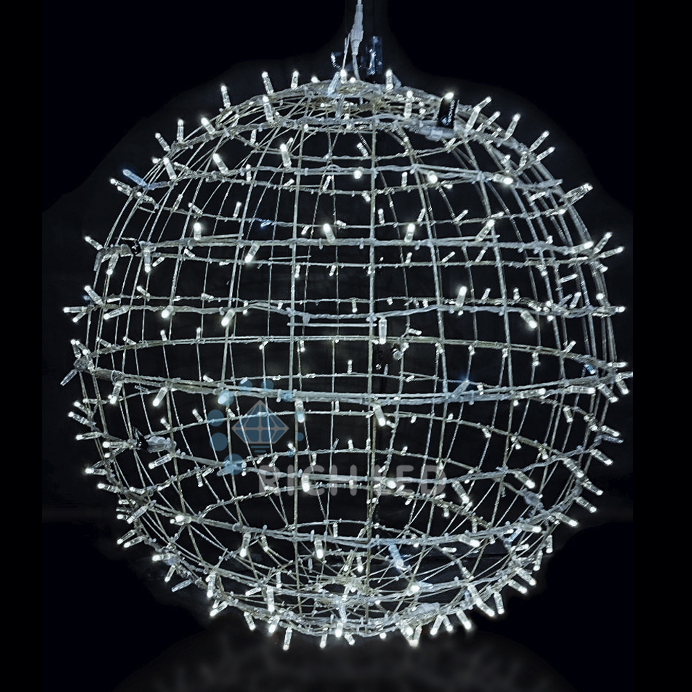 Качественная картинка Светодиодный шар RichLed 30 см, композит, статика