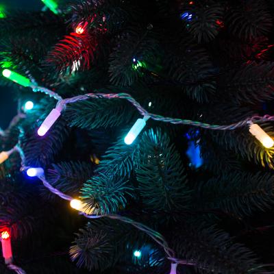 Cветодиодная Нить NEON-NIGHT 10м RGB прозрачный ПВХ IP65 динамика 230В соединяется