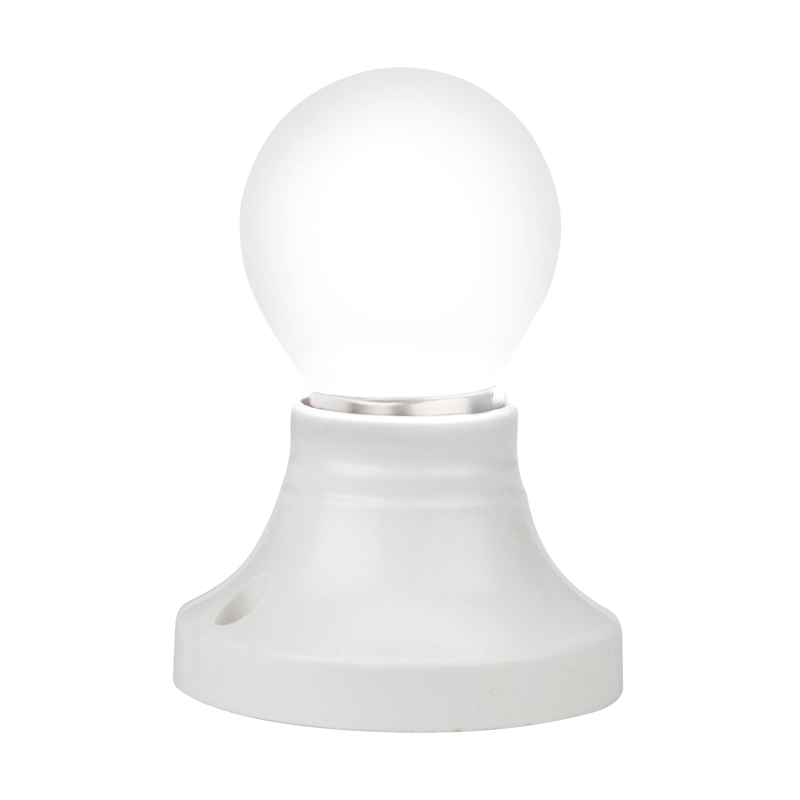 Качественная картинка Лампа светодиодная, диаметр 45мм, E27, 5 LED, 2Вт, БЕЛЫЙ, 230В NEON-NIGHT