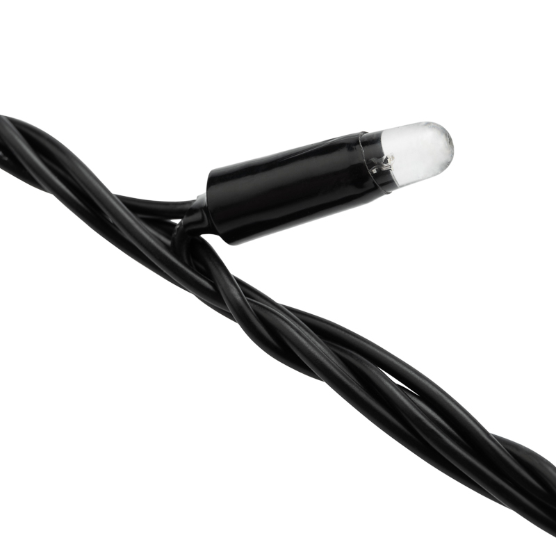Качественная картинка Светодиодная гирлянда занавес Neon-Night, 2x6м, 1520LED, чёрн ПВХ, IP65, водопад, синий, блок в комп