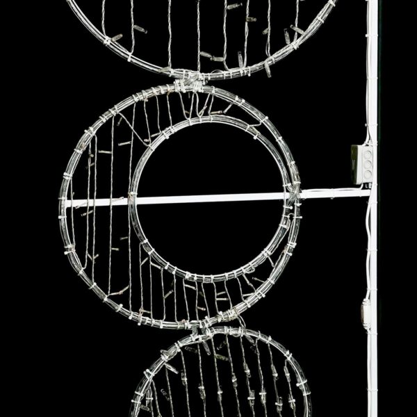 Качественная картинка Светодиодная Консоль «Круги» Laitcom 80 x 180 см, Разноцветная, 220В