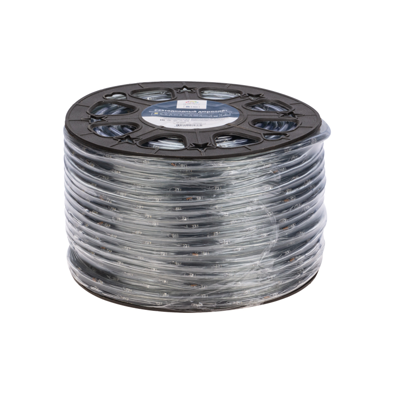 Качественная картинка Дюралайт NEON-NIGHT двухжильный 230В 10мм 24 LED/м СИНИЙ статика