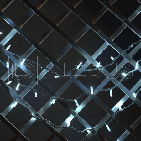 Качественная картинка Светодиодная гирлянда (Нить) ALEDUS 10 м, ПВХ, IP65, 100  LED, с мерцанием