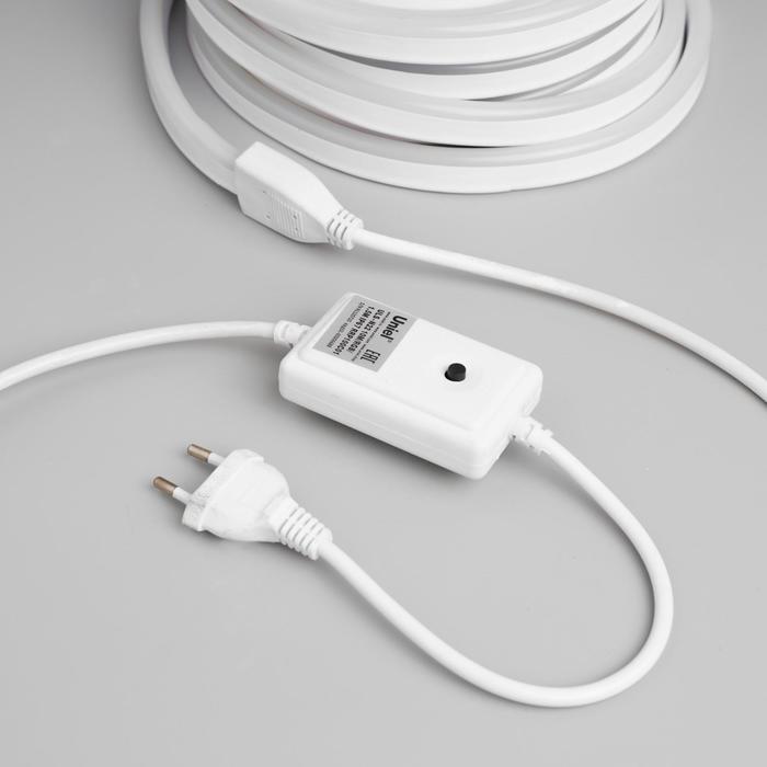 Качественная картинка Гибкий неон Uniel 8 × 16 мм, IP67, 10 м, SMD2835, 80 LED/м, 220 В, свечение RGB