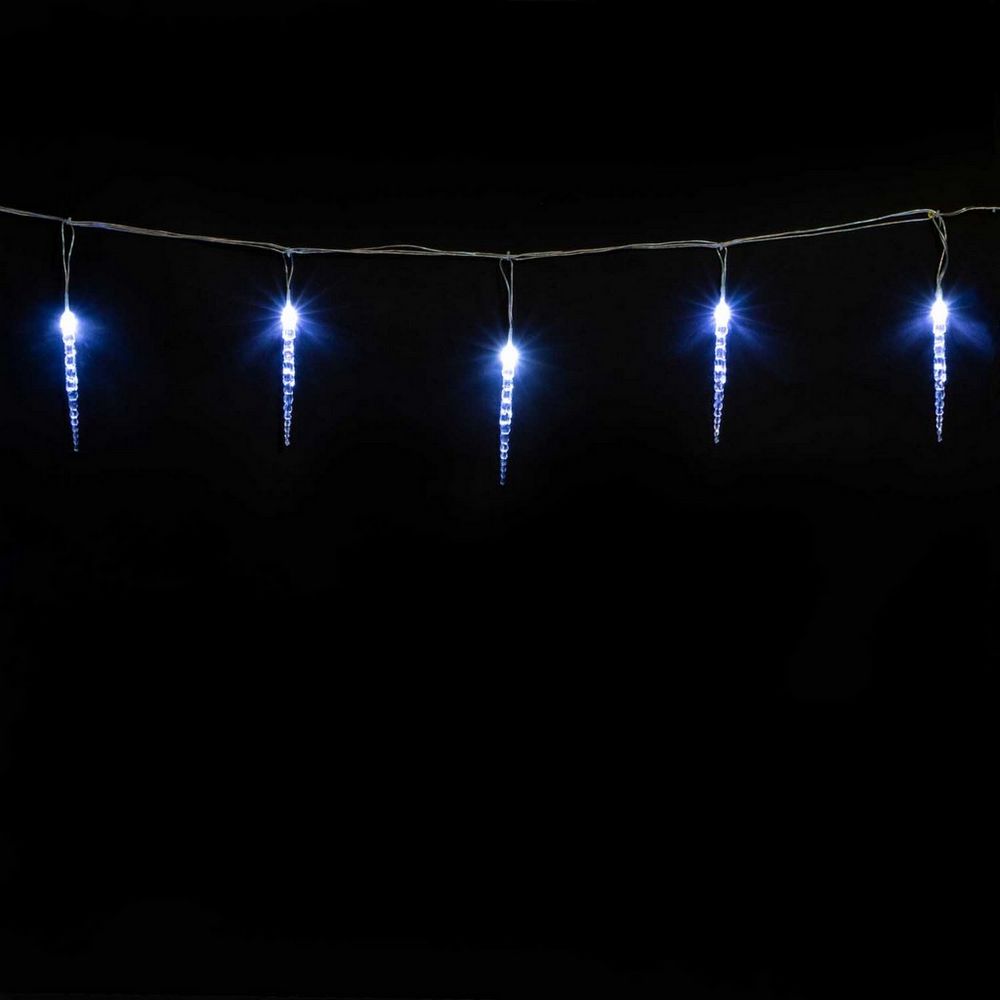 Качественная картинка Светодиодная гирлянда "Сосульки 16" Laitcom, 24V, 4м, 16 Led, белый