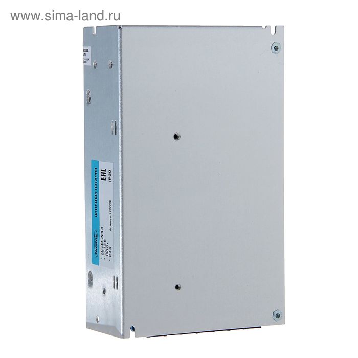 Качественная картинка Блок питания Luazon Lighting для светодиодной ленты 12 В, 100 Вт, IP20