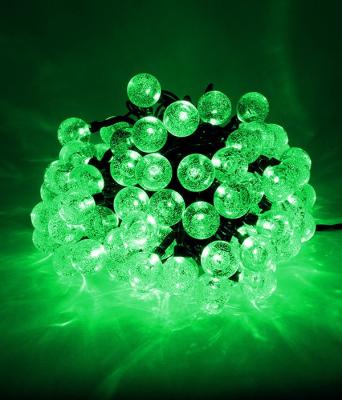 Гирлянда светодиодная Laitcom Пузырьки 10м, 100 led, IP54, 220-230V., D23мм, зеленый