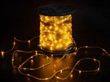 Светодиодная гирлянда "Краса" Teamprof, 200м, 2000 LED, прозрач. светодиод, прозрач.провод, т.белая