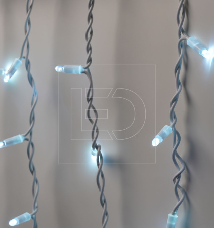 Светодиодный занавес ALEDUS 2x1 м, провод ПВХ, с мерцанием