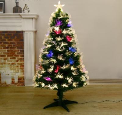 Ёлка фиброоптическая пучок 120 см, d нижнего яруса 65 см, 125 веток мод.T763V24-120