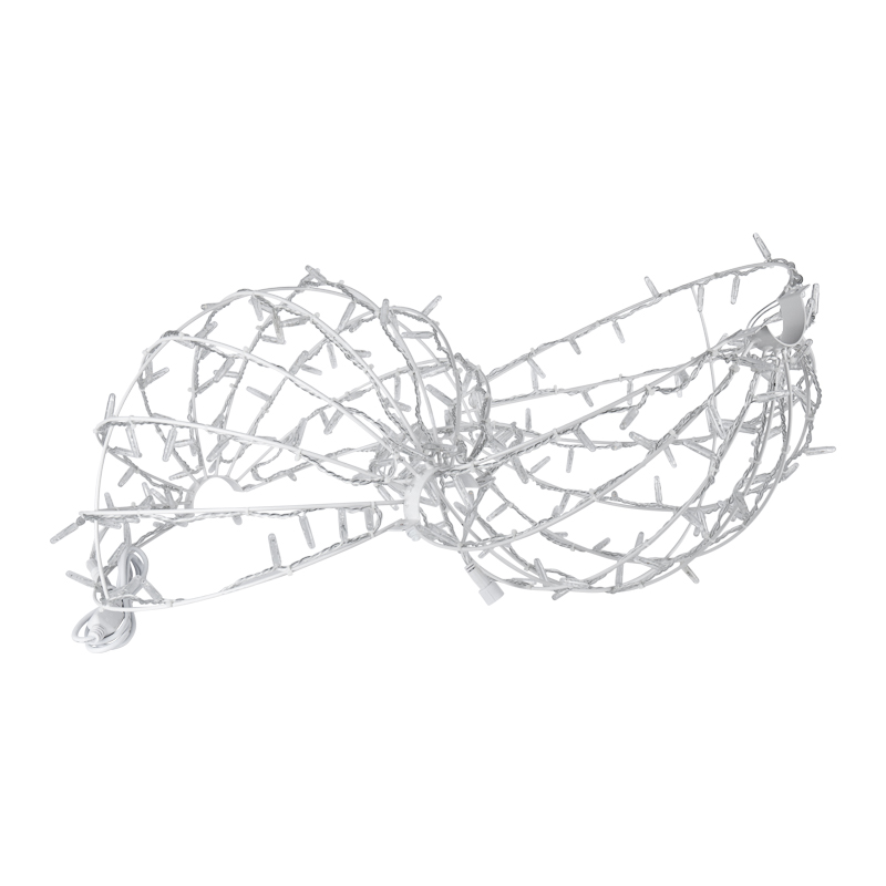 Качественная картинка Шар светодиодный Ø 50 см, 200 светодиодов, теплый белый цвет свечения с эффектом мерцания NEON-NIGHT