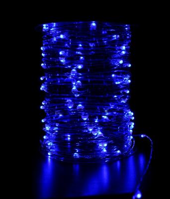 Изображение Светодиодная нить Laitcom "Роса", 10м., 12V, 100 LED, IP20, прозр.провод, синий
