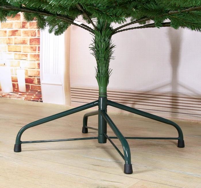 Качественная картинка Ель искусственная Севастопольская 1,8 м подставка металл
