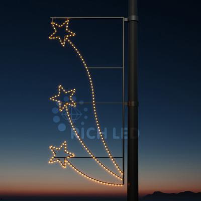 Светодиодная консоль Звезды 1, 174х83, желтый (220) Светодиодная консоль Звезды 1, 174х83, желтый (220)