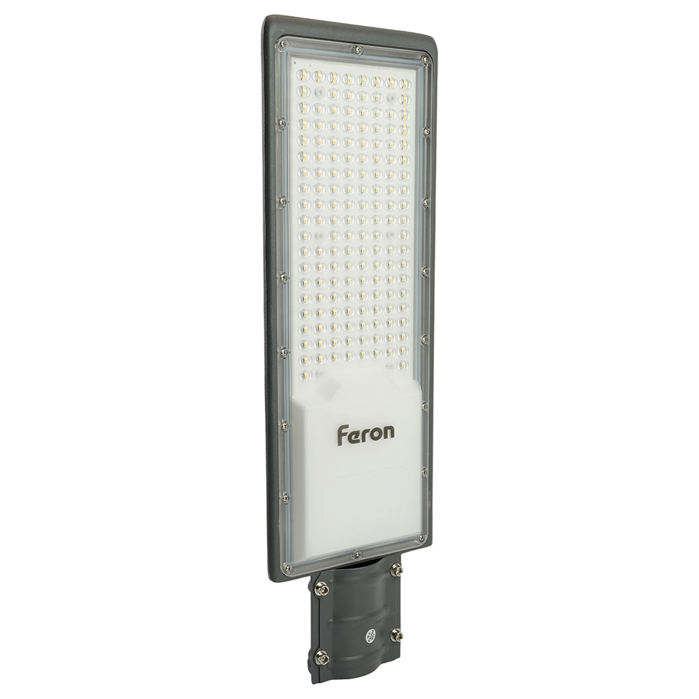 Качественная картинка Уличный светодиодный светильник Feron 120W 6400K AC230V/ 50Hz цвет серый  (IP65), SP3035