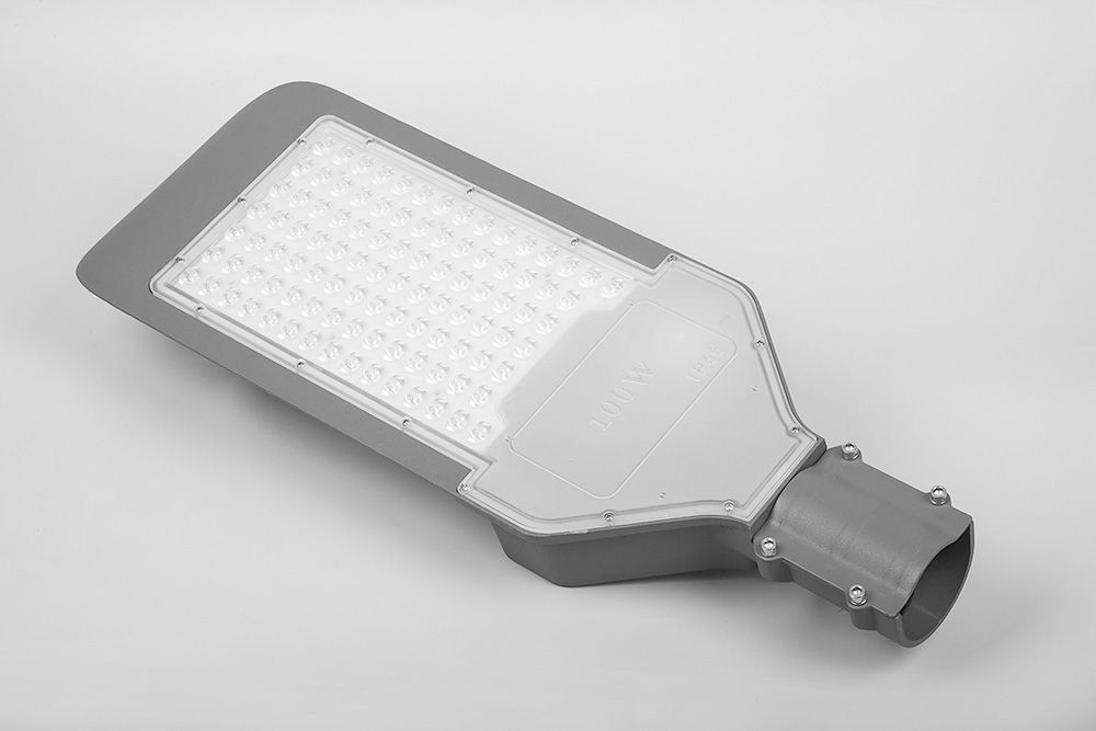 Качественная картинка Уличный светодиодный светильник 100LED*100W AC100-265V/ 50Hz, цвет серый (IP65), SP2924