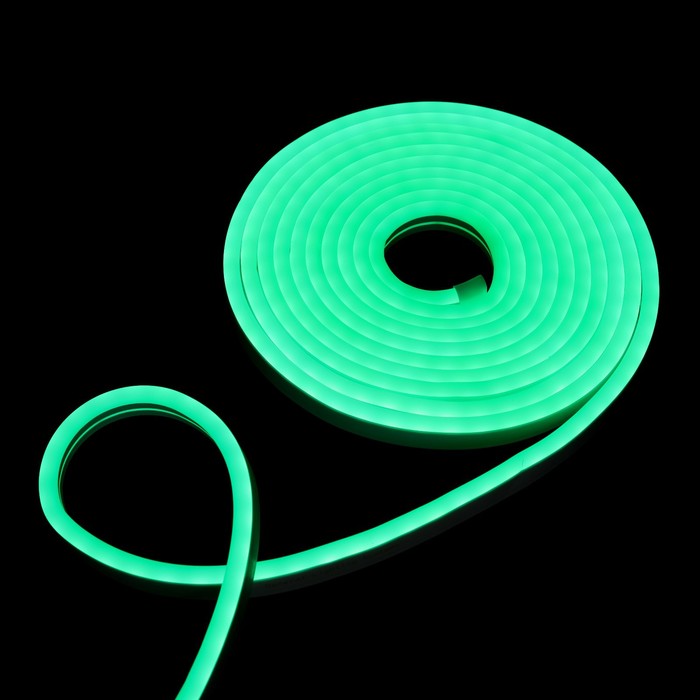 Качественная картинка Гибкий неон General 8 × 18 мм, IP67, 50 м, SMD5050, 72 LED/м, 12 В, свечение RGB