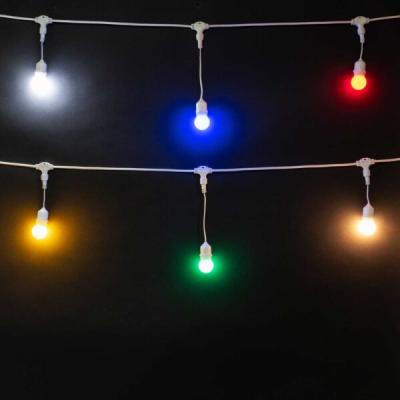 Комплект гирлянд Laitcom Unibelt Cafe 3 (3 метра, 12 патронов, белый пр.), IP54 Комплект гирлянд Laitcom Unibelt Cafe 3 (3 метра, 12 патронов, белый пр.), IP54