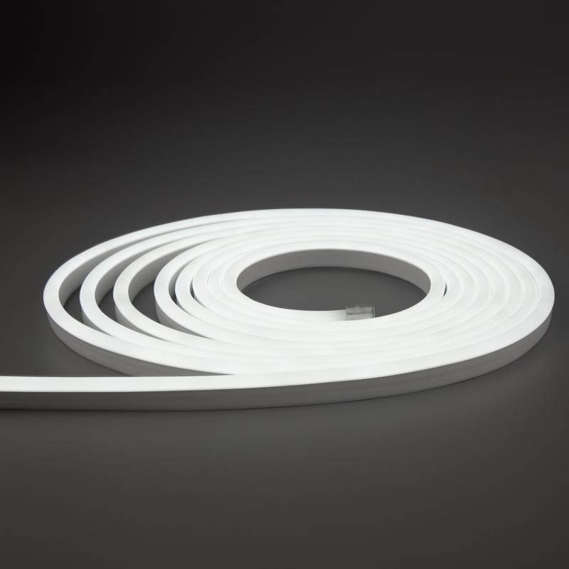 Качественная картинка Гибкий неон NEON-NIGHT LED SMD 8х16 мм, односторонний, белый, 120 LED/м, 5 м
