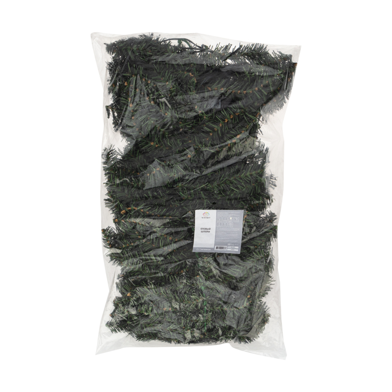 Качественная картинка Гирлянда еловая 2,7м, диаметр 41см, теплое белое свечение 80 LED NEON-NIGHT