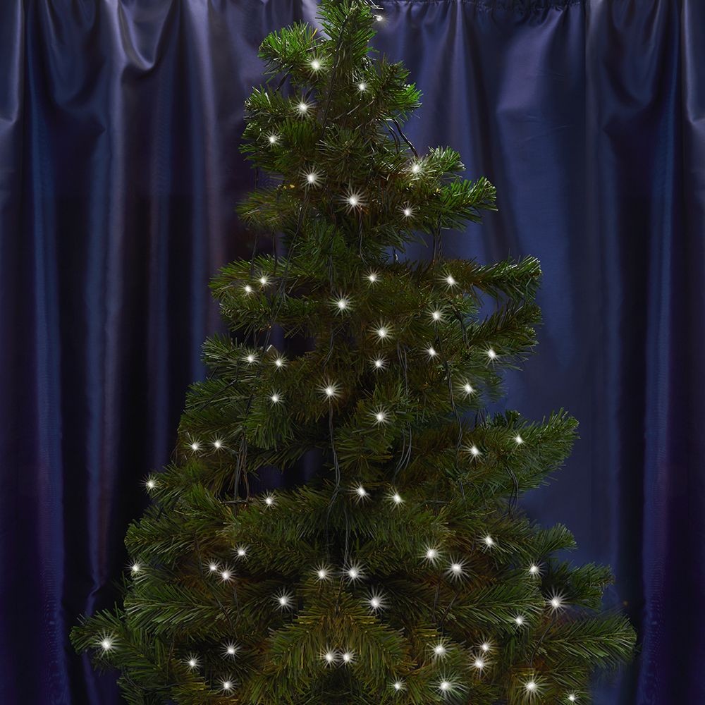 Качественная картинка Светодиодная гирлянда Feron CL93, 230V, 750 LED 15*5м, 5000К, IP44, шнур 6м.