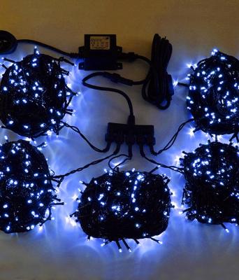 Комплект гирлянды Laitcom, 100 м, 900 led, IP65, 24V, черн. пр., синий