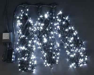 Нити 3 по 20 м, RichLed, 24 В, 8 режимов свечения, цвет белый