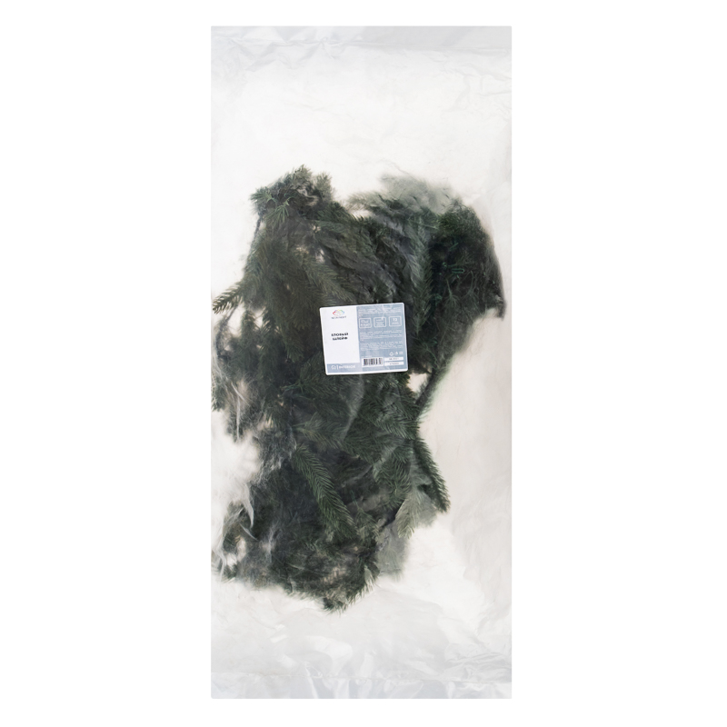 Качественная картинка Гирлянда еловая 2,7м, диаметр 30см, ветки литые NEON-NIGHT