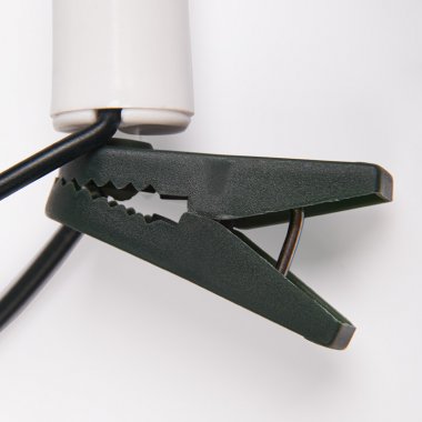 Качественная картинка Гирлянда светодиодная Свечи Neon-Night 10 м, темно-зеленый ПВХ, IP20, 50 LED, теп.белый