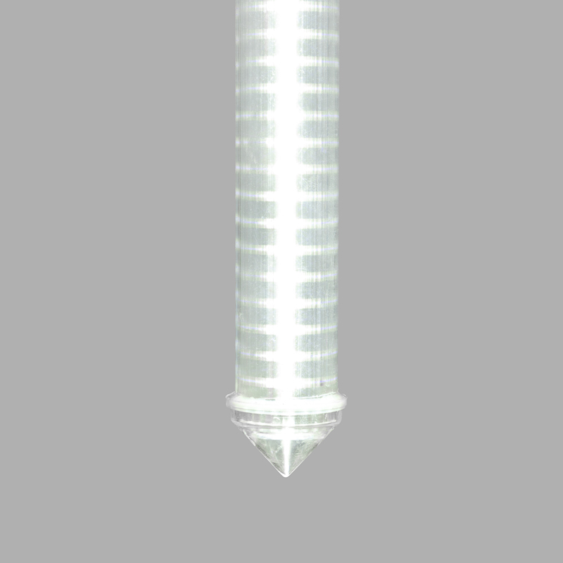 Качественная картинка Сосулька светодиодная E27 30см двухсторонняя 24x2 LED БЕЛЫЙ IP65 230В