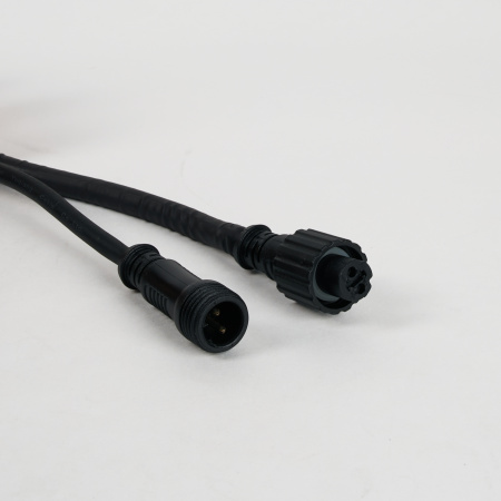 Качественная картинка Импульсный источник питания для дюралайта ALEDUS 220/24 В, 150 Вт, 1.5 м, черный без вилки