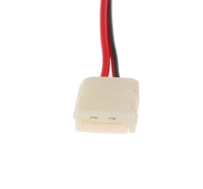 Качественная картинка Соединяющий коннектор Ecola для одноцветной ленты, 8 мм