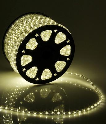 Дюралайт круглый Laitcom, 13мм, шаг резки 0,25м, 36 led/m, свечение 360 гр., IP65, т.белый, 100 м.